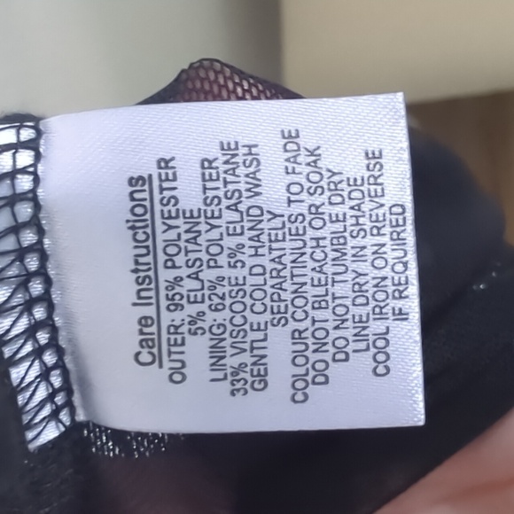 Mesh blue foil raptor dress - Picture 5 of 5